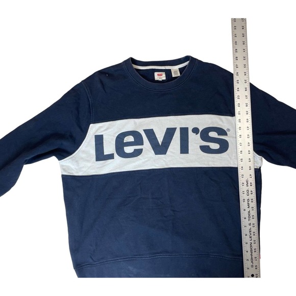 Rare Vintage Levis Crew Sweater XXL - Fits Smaller - Picture 3 of 3
